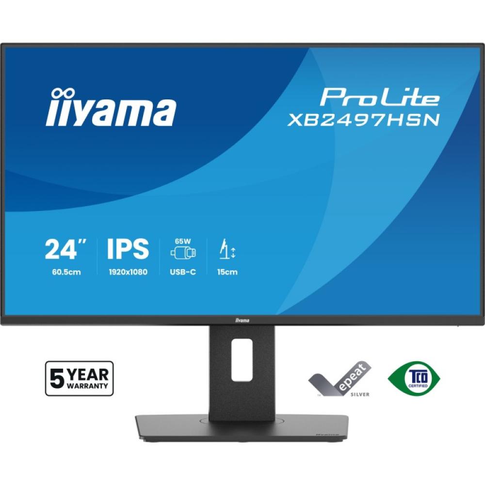 iiyama - ProLite XB2497HSN-B1 pantalla para PC 60,5 cm (23.8") 1920 x 1080 Pixeles Full HD LED Negro