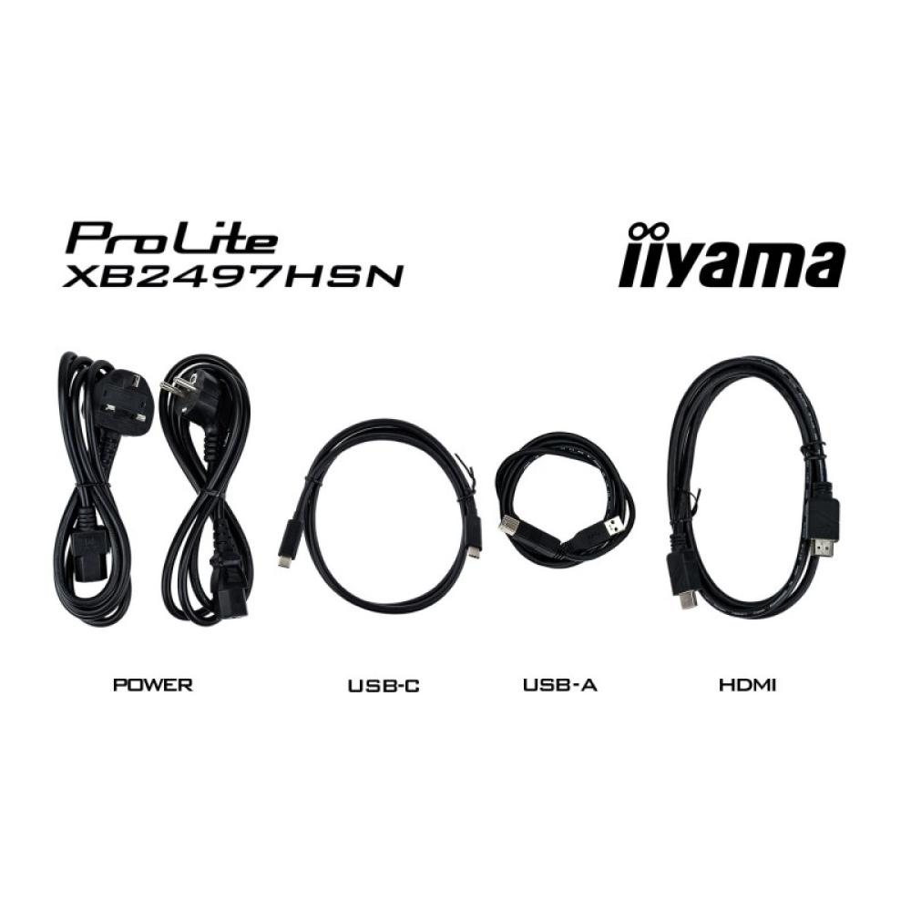 iiyama - ProLite XB2497HSN-B1 pantalla para PC 60,5 cm (23.8") 1920 x 1080 Pixeles Full HD LED Negro