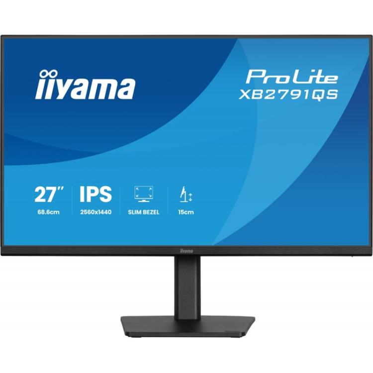 iiyama - ProLite XB2791QS-B1 pantalla para PC 68,6 cm (27") 2560 x 1440 Pixeles Quad HD LED Negro