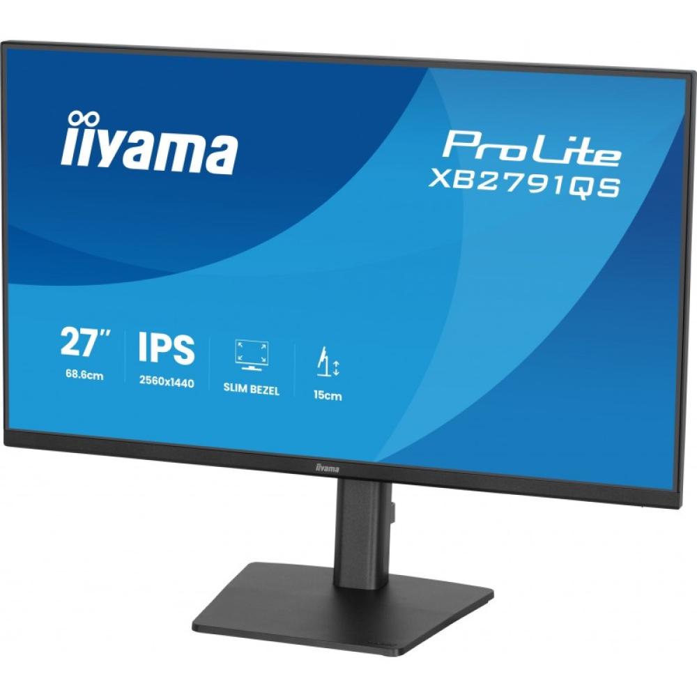 iiyama - ProLite XB2791QS-B1 pantalla para PC 68,6 cm (27") 2560 x 1440 Pixeles Quad HD LED Negro