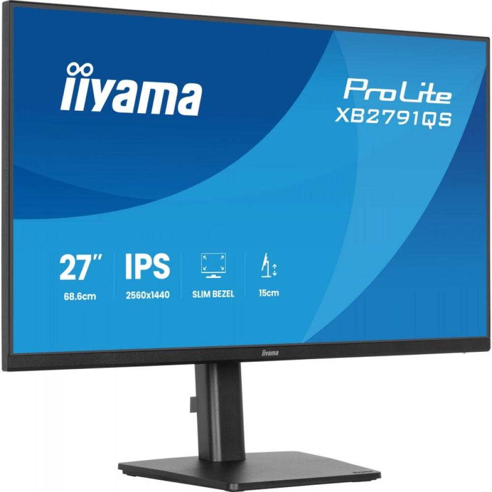 iiyama - ProLite XB2791QS-B1 pantalla para PC 68,6 cm (27") 2560 x 1440 Pixeles Quad HD LED Negro