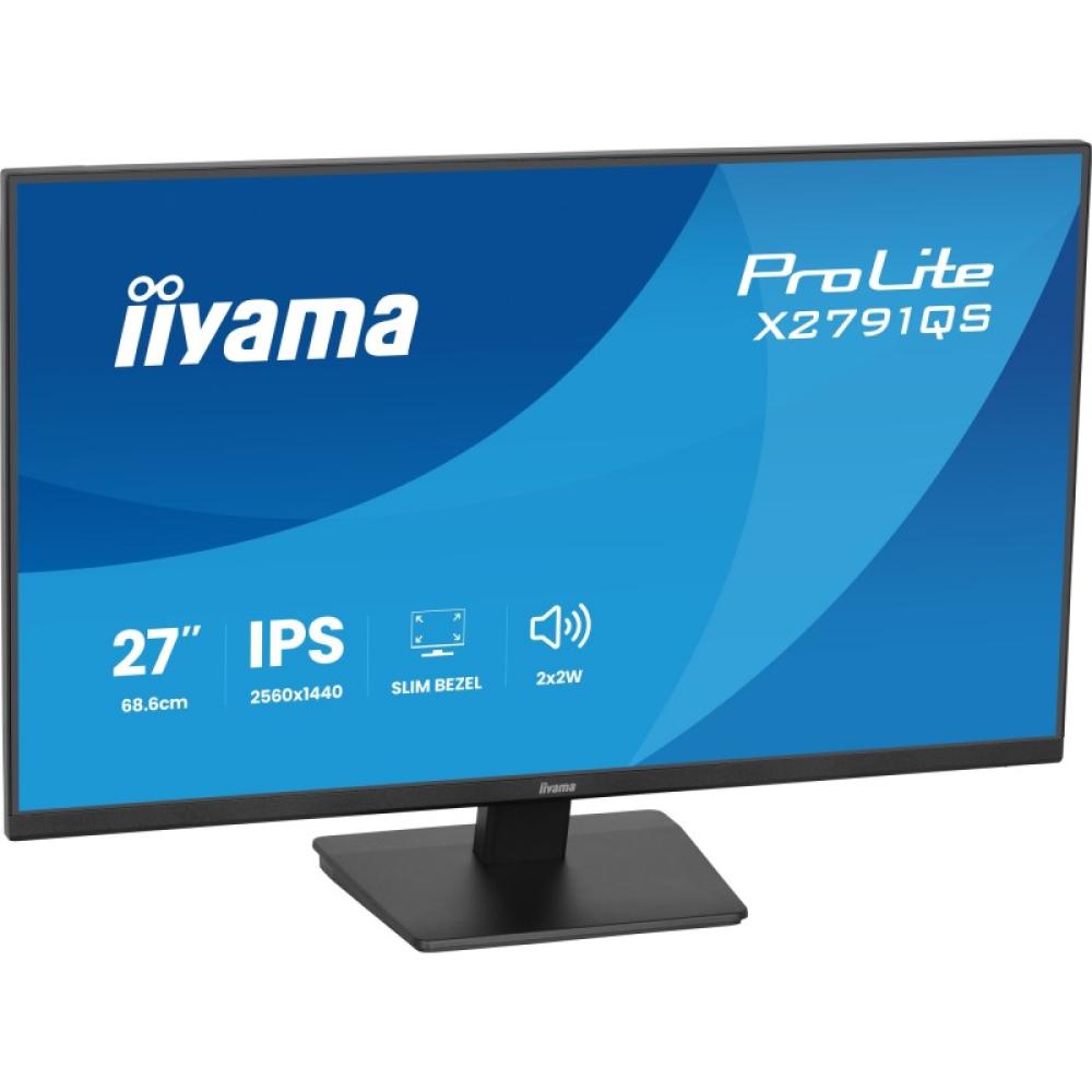 iiyama - ProLite X2791QS-B1 pantalla para PC 68,6 cm (27") 2560 x 1440 Pixeles Quad HD LED Negro