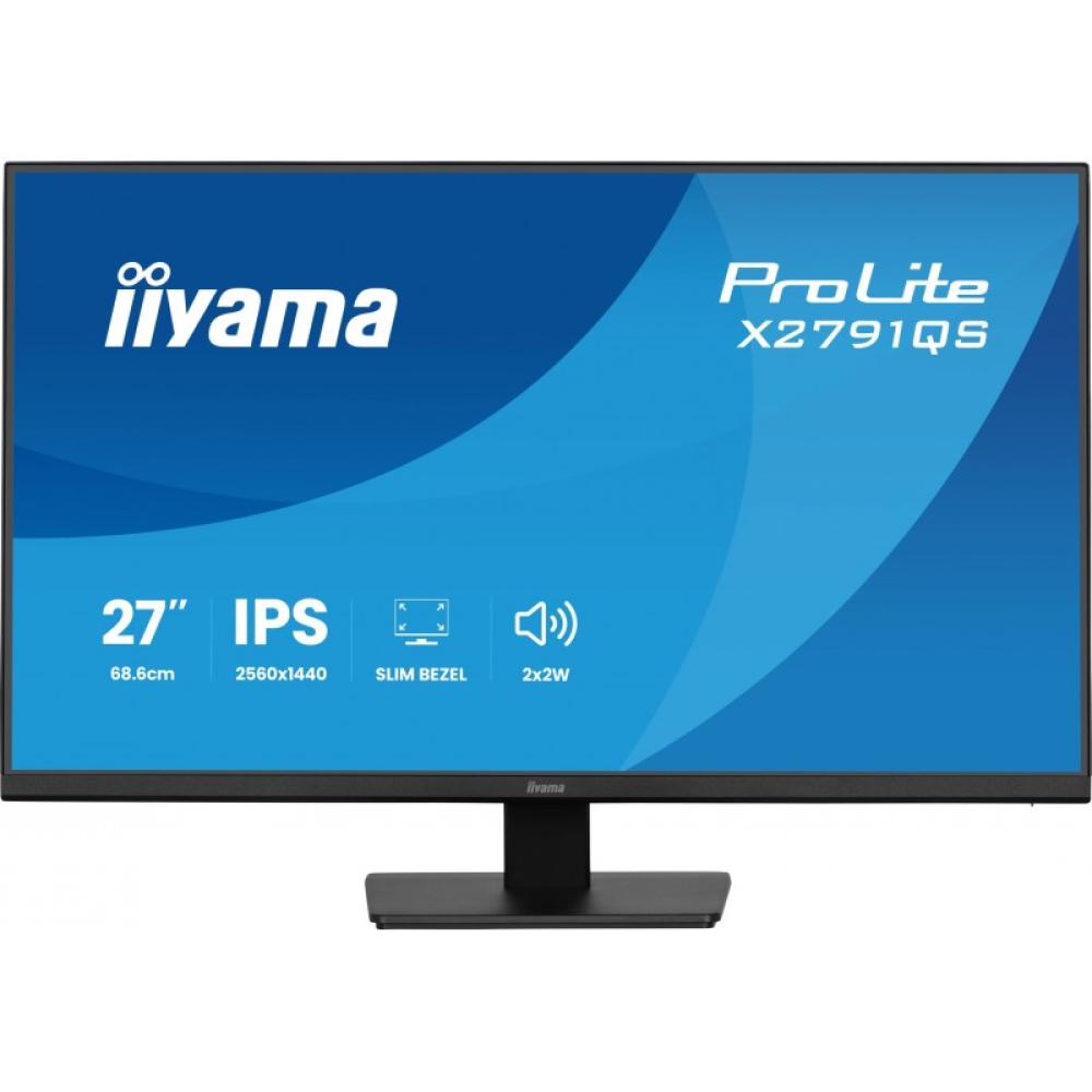 iiyama - ProLite X2791QS-B1 pantalla para PC 68,6 cm (27") 2560 x 1440 Pixeles Quad HD LED Negro