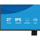 iiyama - ProLite X2791HS-B1 pantalla para PC 68,6 cm (27") 1920 x 1080 Pixeles Full HD LED Negro