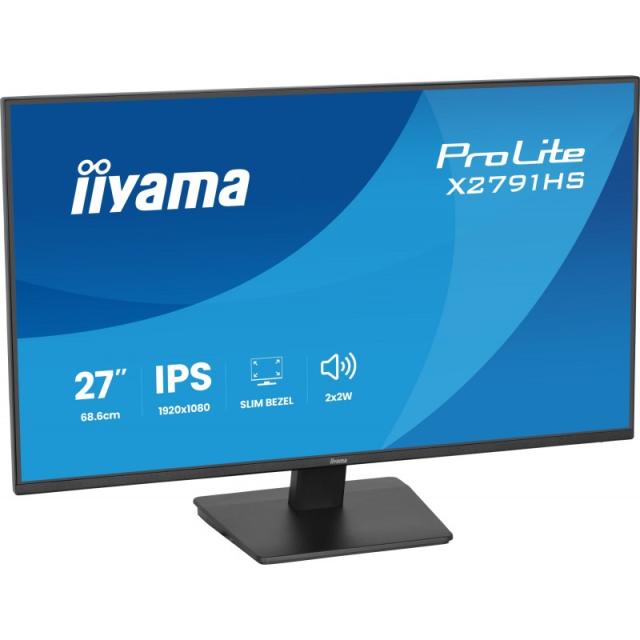 iiyama - ProLite X2791HS-B1 pantalla para PC 68,6 cm (27") 1920 x 1080 Pixeles Full HD LED Negro