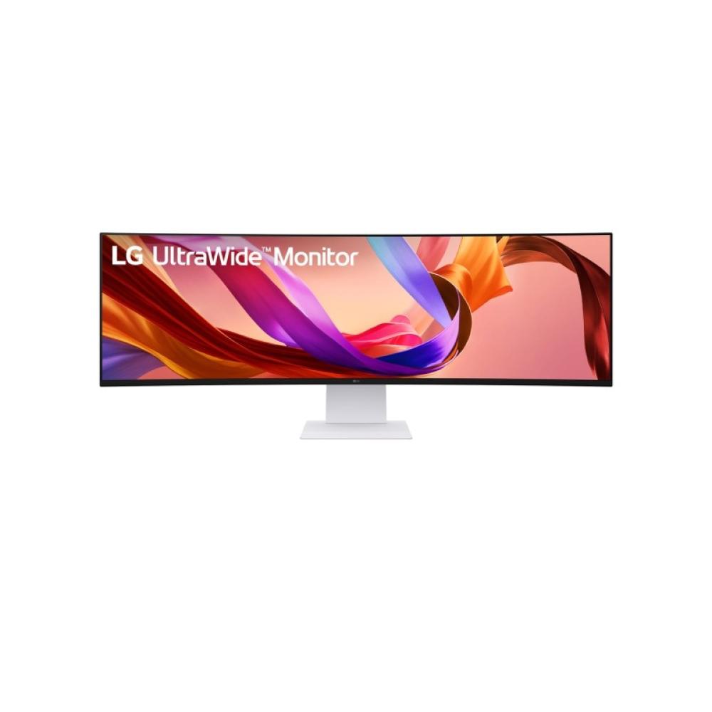 LG - 49U950A-W pantalla para PC 124,5 cm (49") 5120 x 1440 Pixeles Dual QHD LED Negro, Blanco