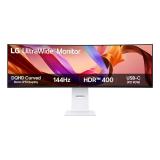 LG - 49U950A-W pantalla para PC 124,5 cm (49") 5120 x 1440 Pixeles Dual QHD LED Negro, Blanco