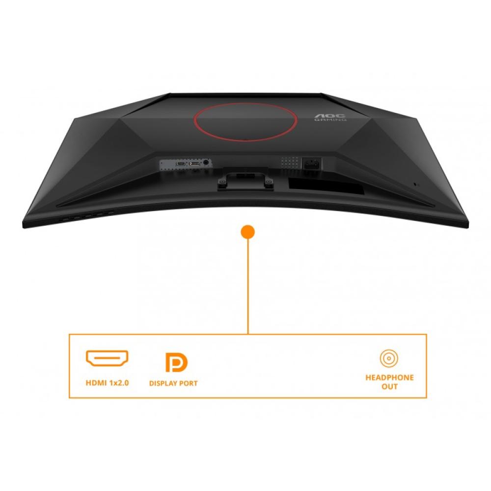 AOC - G4 C32G42ZE pantalla para PC 80 cm (31.5") 1920 x 1080 Pixeles Full HD LED Negro, Rojo