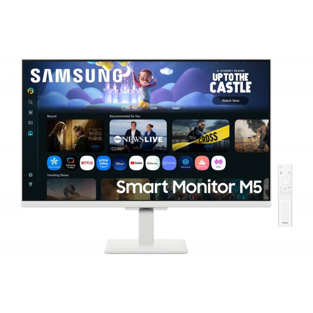 Samsung - M5 M50F pantalla para PC 68,6 cm (27") 1920 x 1080 Pixeles Full HD LCD Blanco