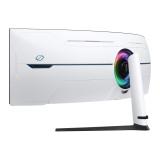 Samsung - G95NC pantalla para PC 144,8 cm (57") 7680 x 2160 Pixeles Dual UHD LED Negro, Blanco