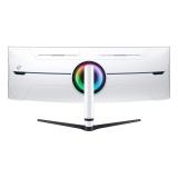 Samsung - G95NC pantalla para PC 144,8 cm (57") 7680 x 2160 Pixeles Dual UHD LED Negro, Blanco