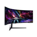 Samsung - G95NC pantalla para PC 144,8 cm (57") 7680 x 2160 Pixeles Dual UHD LED Negro, Blanco