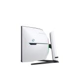 Samsung - G95NC pantalla para PC 144,8 cm (57") 7680 x 2160 Pixeles Dual UHD LED Negro, Blanco