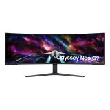 Samsung - G95NC pantalla para PC 144,8 cm (57") 7680 x 2160 Pixeles Dual UHD LED Negro, Blanco