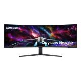 Samsung - G95NC pantalla para PC 144,8 cm (57") 7680 x 2160 Pixeles Dual UHD LED Negro, Blanco
