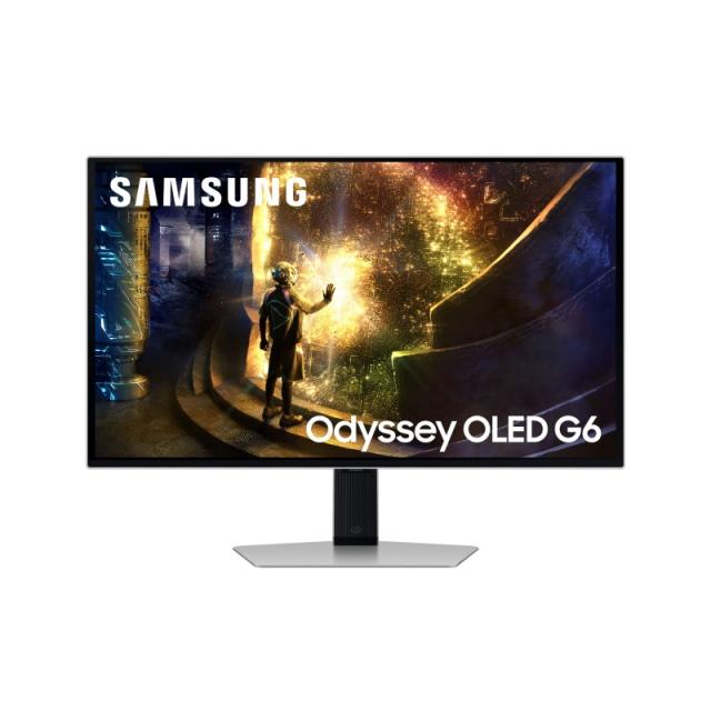Samsung - S27DG610SU pantalla para PC 68,6 cm (27") 2560 x 1440 Pixeles Quad HD OLED Plata