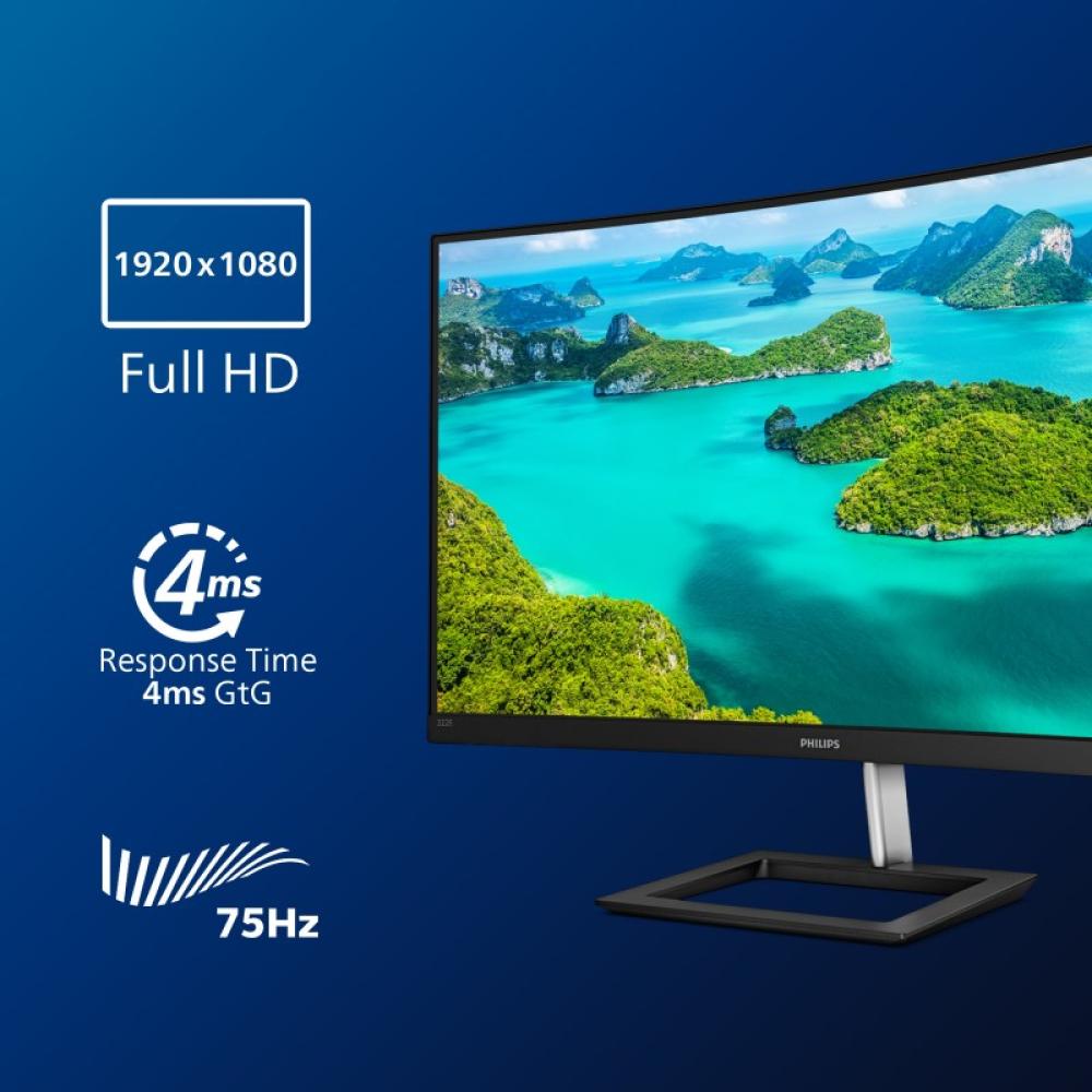 Philips - E Line 322E1C/00 pantalla para PC 80 cm (31.5") 1920 x 1080 Pixeles Full HD LCD Negro