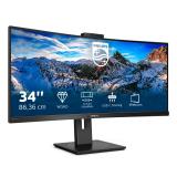 Philips - P Line 346P1CRH/00 pantalla para PC 86,4 cm (34") 3440 x 1440 Pixeles UltraWide Quad HD LED Negro