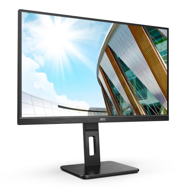 AOC - P2 Q27P2Q pantalla para PC 68,6 cm (27") 2560 x 1440 Pixeles Quad HD LED Negro