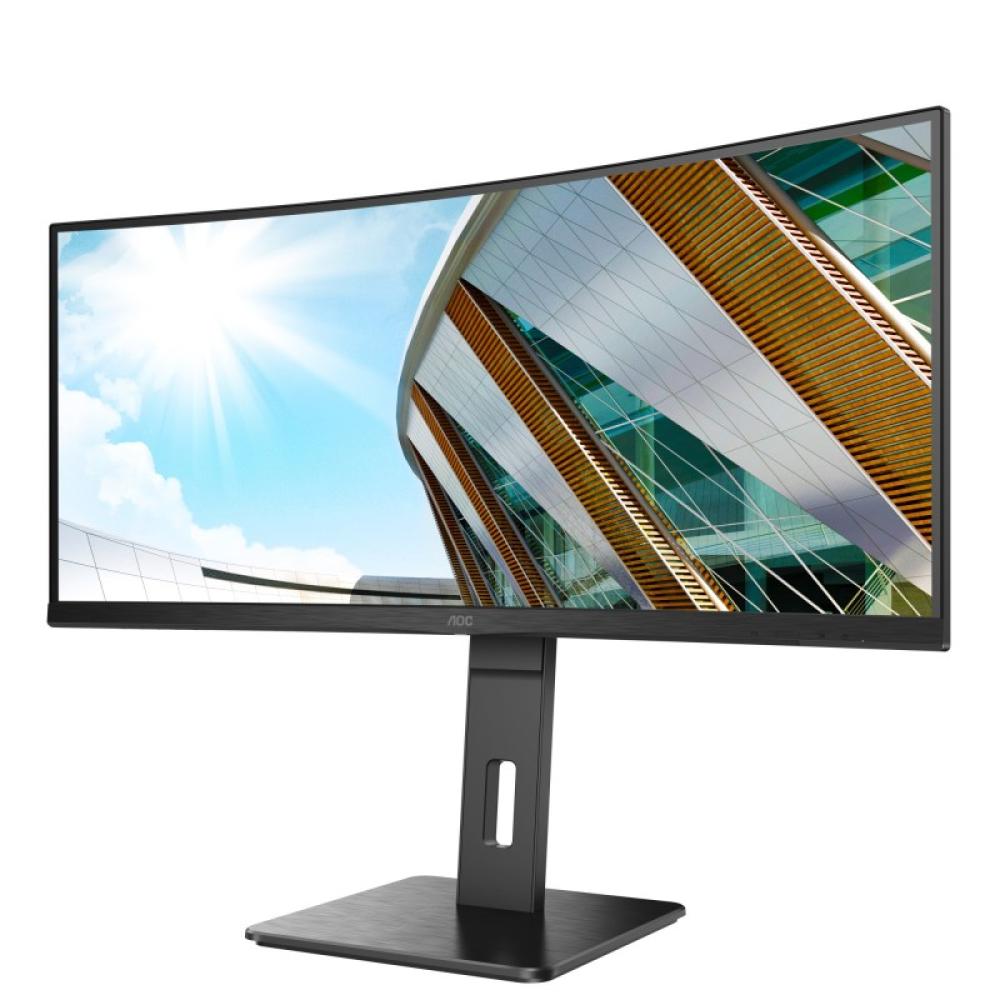 AOC - P2 CU34P2A pantalla para PC 86,4 cm (34") 3440 x 1440 Pixeles Quad HD LED Negro
