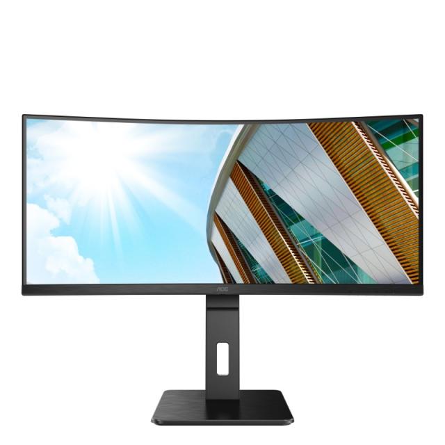 AOC - P2 CU34P2A pantalla para PC 86,4 cm (34") 3440 x 1440 Pixeles Quad HD LED Negro