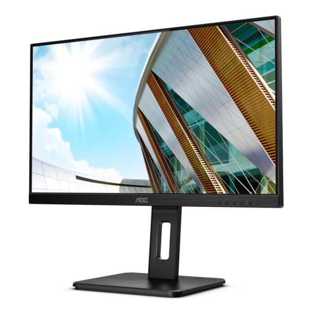 AOC - P2 Q24P2Q pantalla para PC 60,5 cm (23.8") 2560 x 1440 Pixeles Quad HD LED Negro