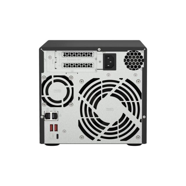 QNAP - TS-473A NAS Torre Ryzen Embedded V1500B 8 GB DDR4 0 TB QNAP Turbo System Negro