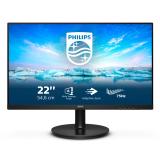 Philips - V Line 222V8LA/00 pantalla para PC 54,6 cm (21.5") 1920 x 1080 Pixeles Full HD LCD Negro