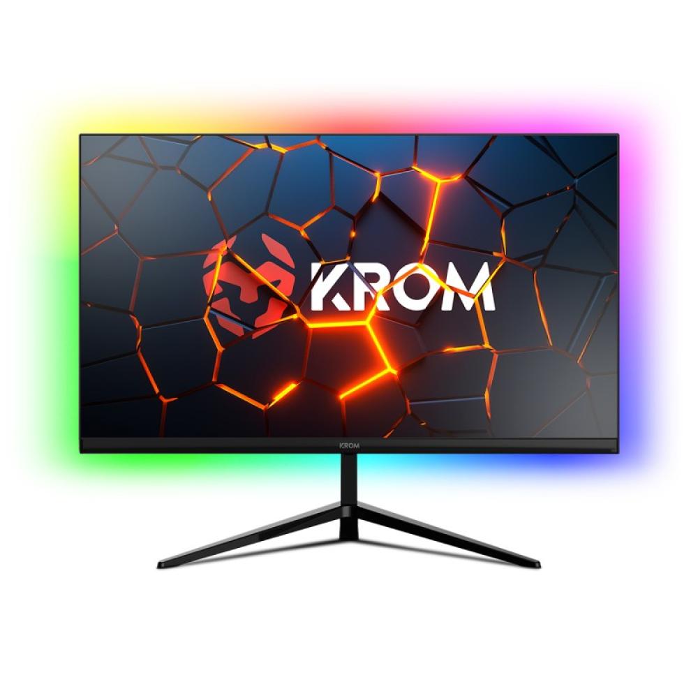Krom - Kertz pantalla para PC 60,5 cm (23.8") 1920 x 1080 Pixeles Full HD LED Negro