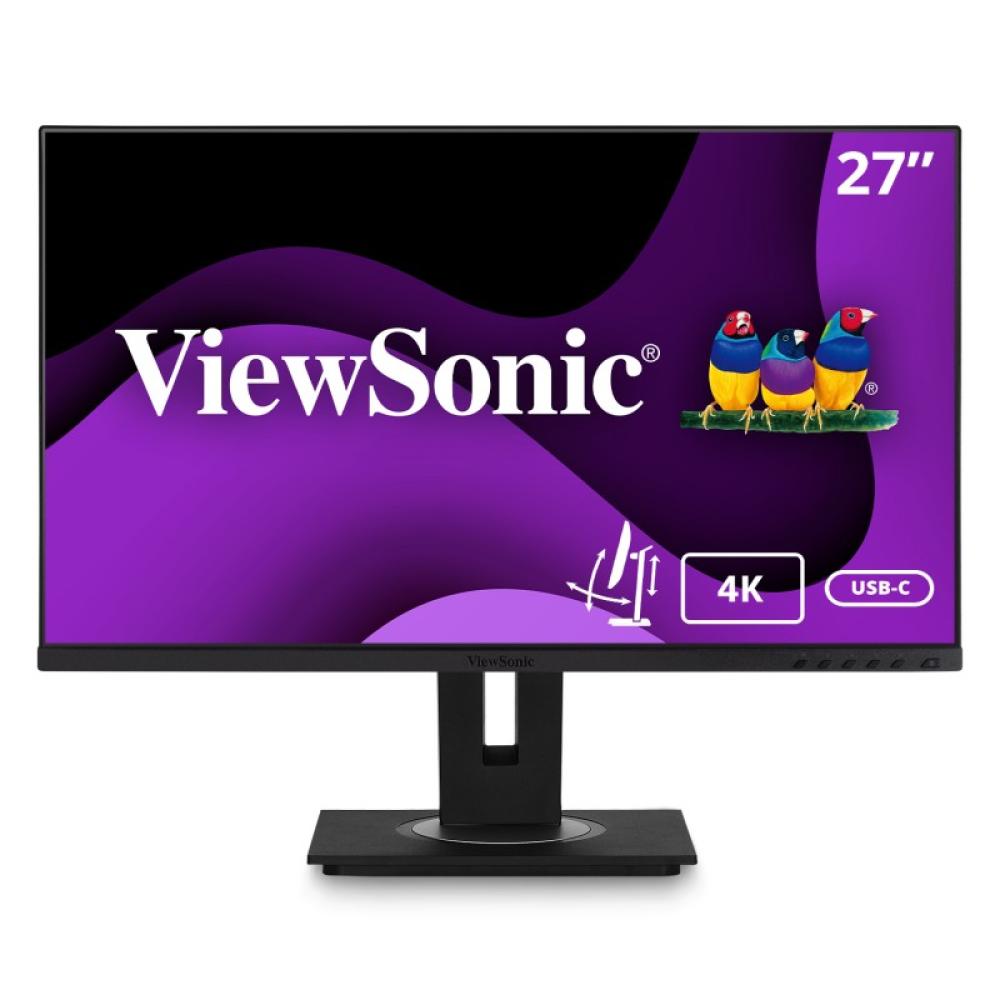 Viewsonic - VG Series VG2756-4K pantalla para PC 68,6 cm (27") 3840 x 2160 Pixeles 4K Ultra HD LED Negro
