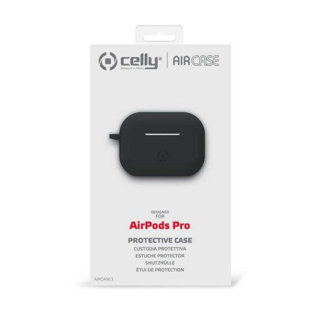Celly - AIRCASE3BK auricular / audífono accesorio Protectora