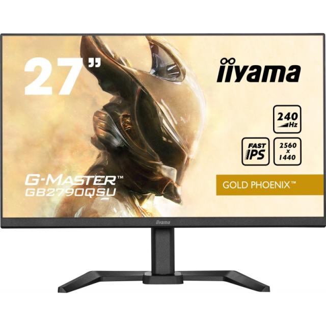 iiyama - GB2790QSU-B5 pantalla para PC 68,6 cm (27") 2560 x 1440 Pixeles Wide Quad HD LCD Negro