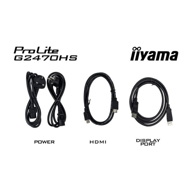 iiyama - G-MASTER G2470HS-B1 pantalla para PC 60,5 cm (23.8") 1920 x 1080 Pixeles Full HD LCD Negro