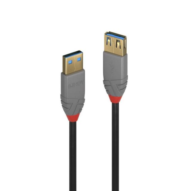 Lindy - 36763 cable USB USB 3.2 Gen 1 (3.1 Gen 1) 3 m USB A Negro