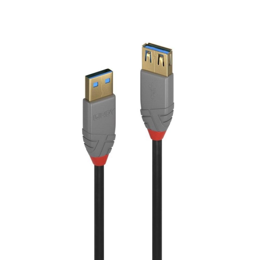 Lindy - 36763 cable USB USB 3.2 Gen 1 (3.1 Gen 1) 3 m USB A Negro