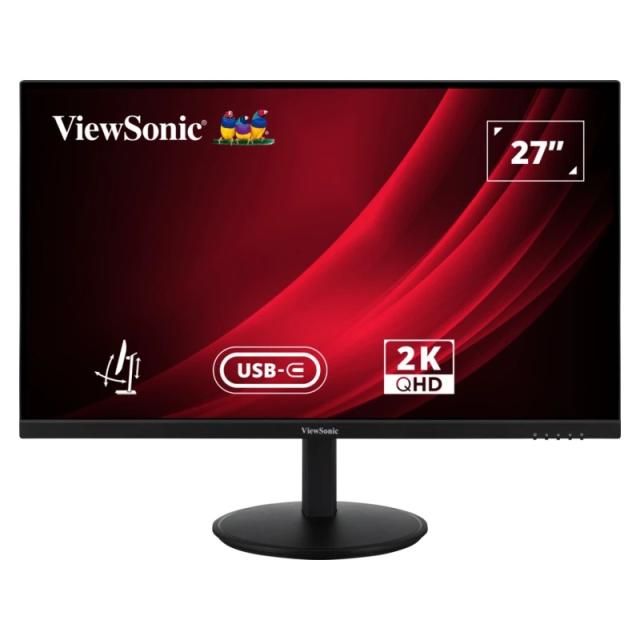 Viewsonic - VG Series VG2709-2K-MHDU-2 pantalla para PC 68,6 cm (27") 2560 x 1440 Pixeles Quad HD LED Negro