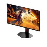 AOC - G4 Q27G4ZDR pantalla para PC 67,3 cm (26.5") 2560 x 1440 Pixeles Quad HD QD-OLED Negro, Rojo