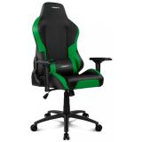 DRIFT - DR250 Silla para videojuegos de PC Asiento acolchado tapizado Negro, Verde