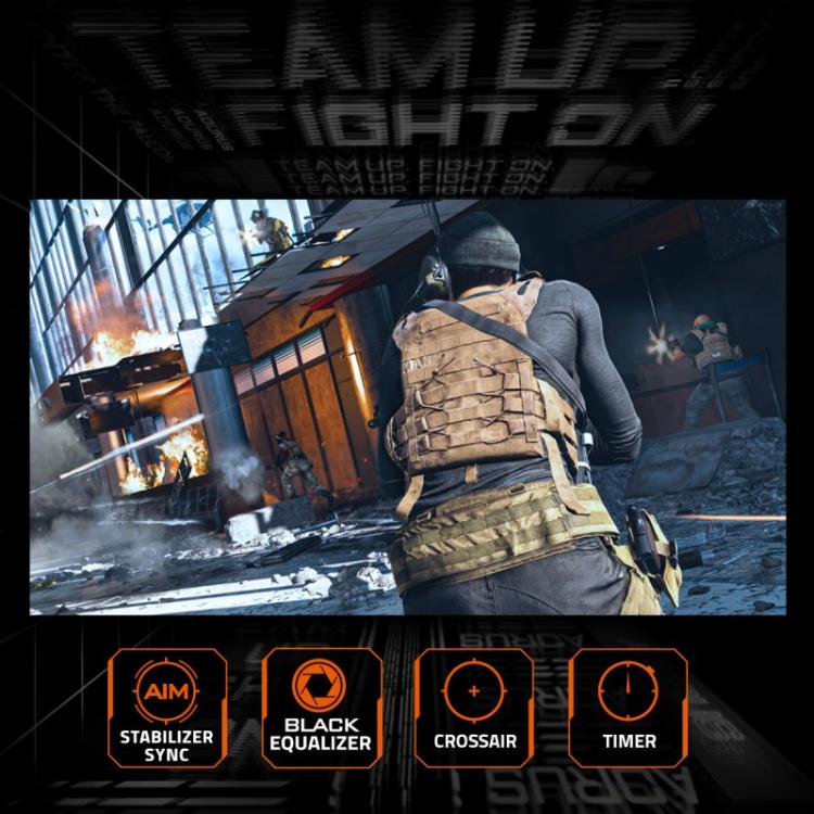 GIGABYTE - GS27Q X Monitor gaming 27" QHD - 2560 x 1440, 240Hz, 1ms, 300 cd/m², FreeSync Premium Pro, HDR Ready, HDMI 2.0, Displ