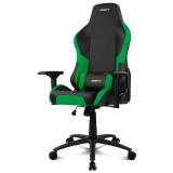 DRIFT - DR250 Silla para videojuegos de PC Asiento acolchado tapizado Negro, Verde