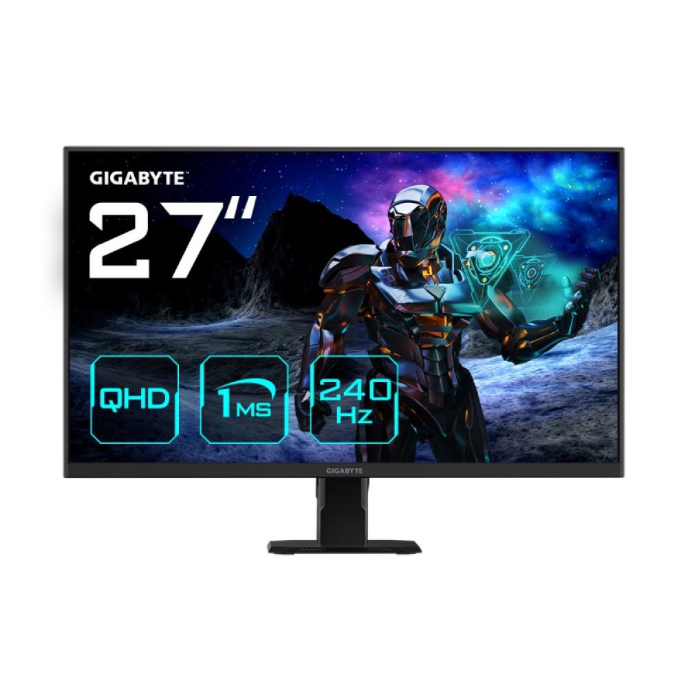 GIGABYTE - GS27Q X Monitor gaming 27" QHD - 2560 x 1440, 240Hz, 1ms, 300 cd/m², FreeSync Premium Pro, HDR Ready, HDMI 2.0, Displ