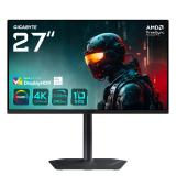 GIGABYTE - MO27U2 OLED 4K UHD Gaming Monitor - 3840 x 2160, 240Hz, 0,03 ms, 1000 cd/m², Display HDR True Black 400, HDMI 2.1, Di