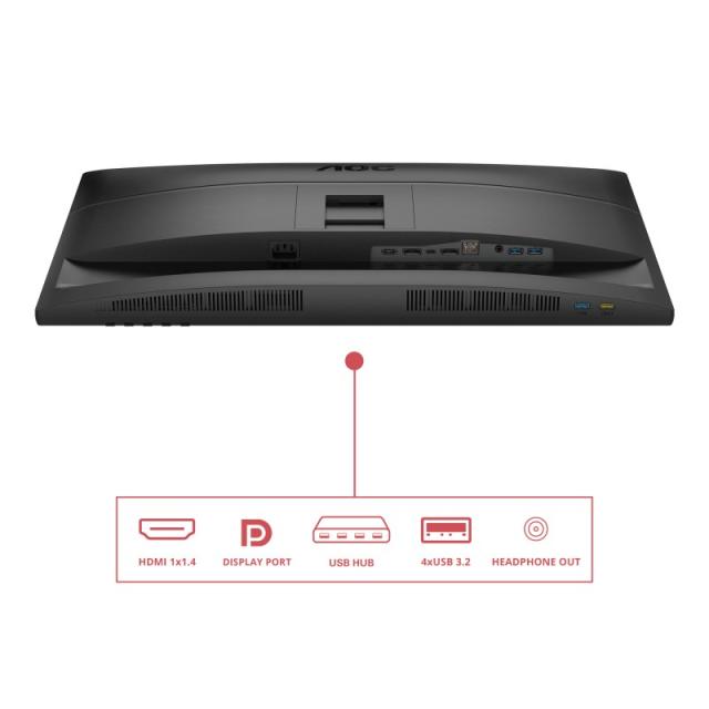 AOC - 27E4CV pantalla para PC 68,6 cm (27") 1920 x 1080 Pixeles Full HD LED Negro