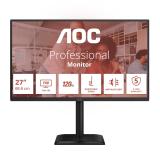 AOC - 27E4CV pantalla para PC 68,6 cm (27") 1920 x 1080 Pixeles Full HD LED Negro