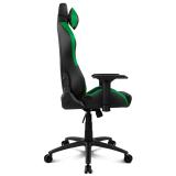 DRIFT - DR250 Silla para videojuegos de PC Asiento acolchado tapizado Negro, Verde