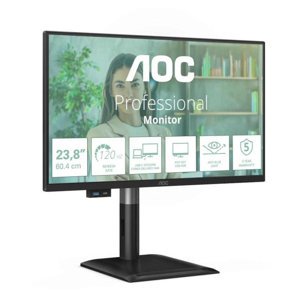 AOC - 24P4CV pantalla para PC 60,5 cm (23.8") 1920 x 1080 Pixeles Full HD LED Negro