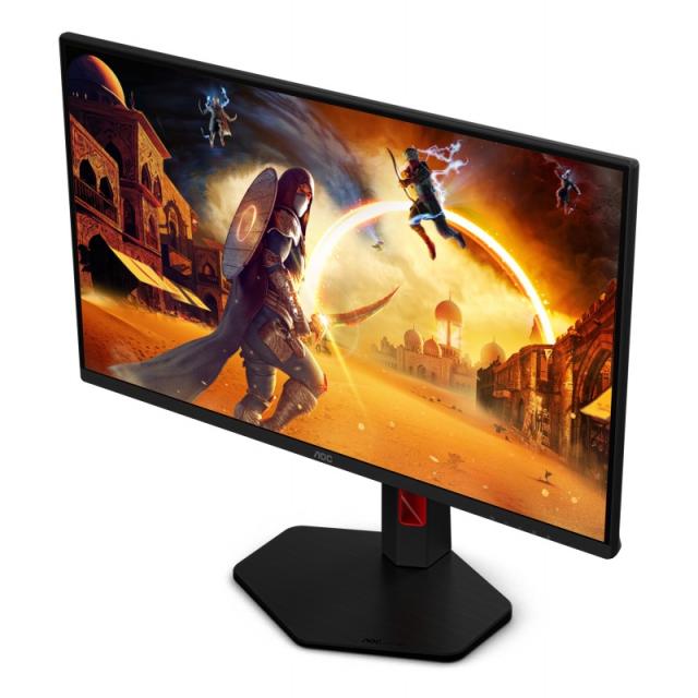 AOC - G4 25G4KUR pantalla para PC 62,2 cm (24.5") 1920 x 1080 Pixeles Full HD LED Negro, Rojo