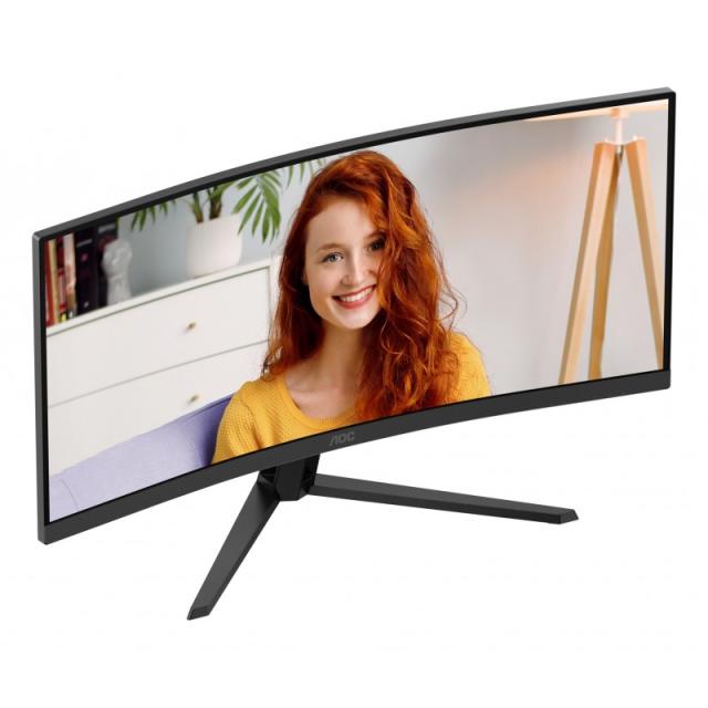 AOC - B3 CU34B3E pantalla para PC 86,4 cm (34") 3440 x 1440 Pixeles Wide Quad HD LED Negro