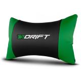 DRIFT - DR250 Silla para videojuegos de PC Asiento acolchado tapizado Negro, Verde
