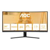 AOC - B3 CU34B3E pantalla para PC 86,4 cm (34") 3440 x 1440 Pixeles Wide Quad HD LED Negro